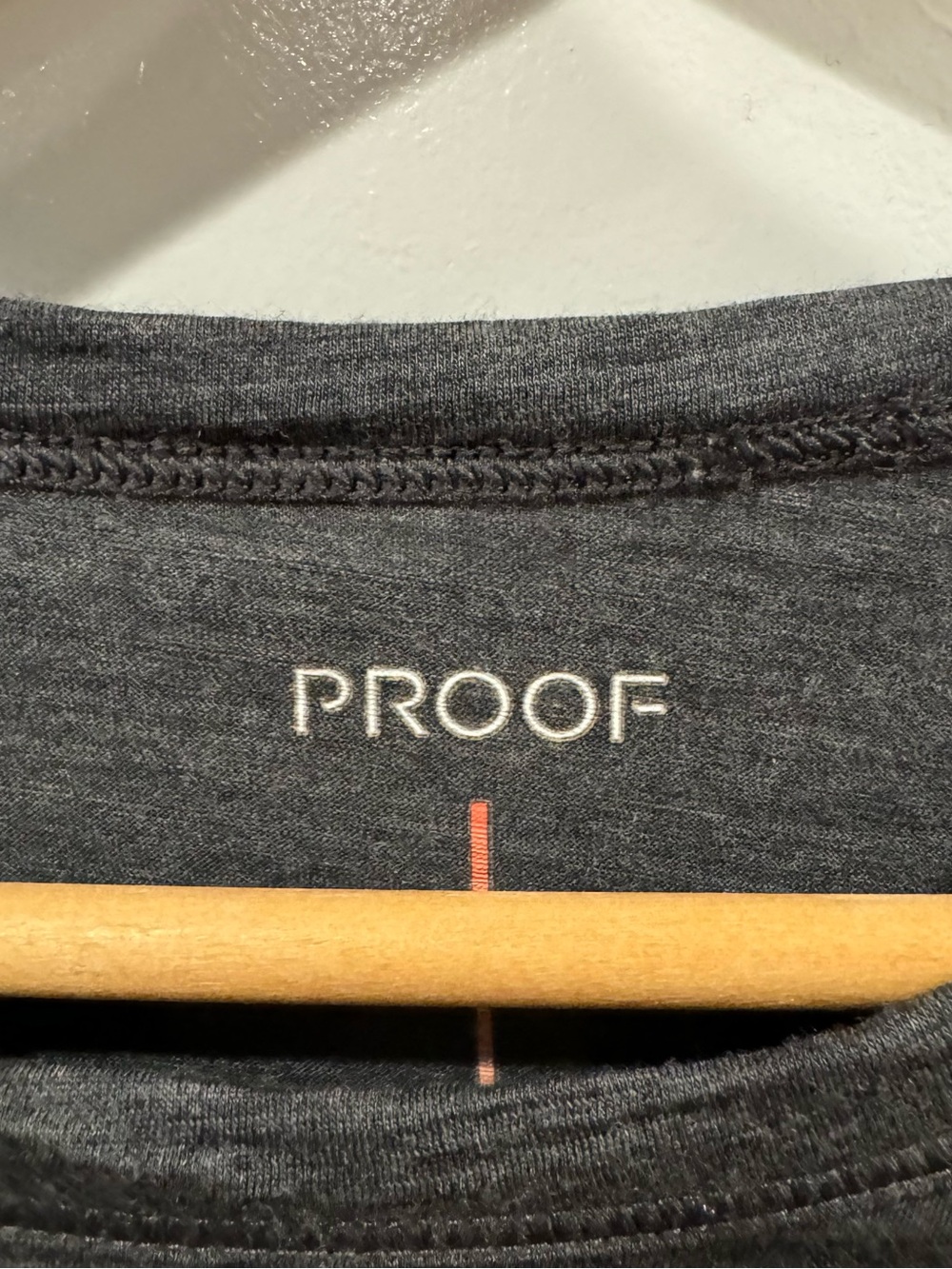 Proof 72-Hour Merino T-shirt Grey Gray Large - Picture 3 of 6